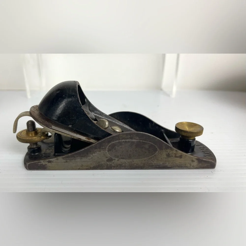 Fine Antique STANLEY No. 9-1/4 Mouth Block wood Plane - Picture 6 of 16